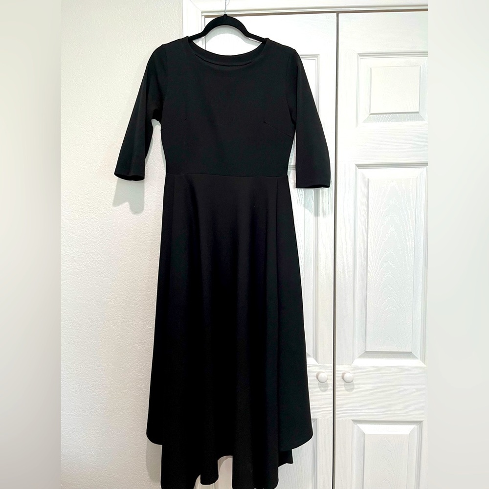 Black Square Skirt Dress- NOT DJ